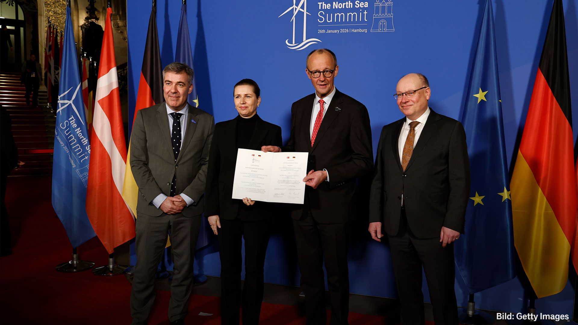 Europ&auml;ische Staaten vereinbaren Windkraft-Ausbau