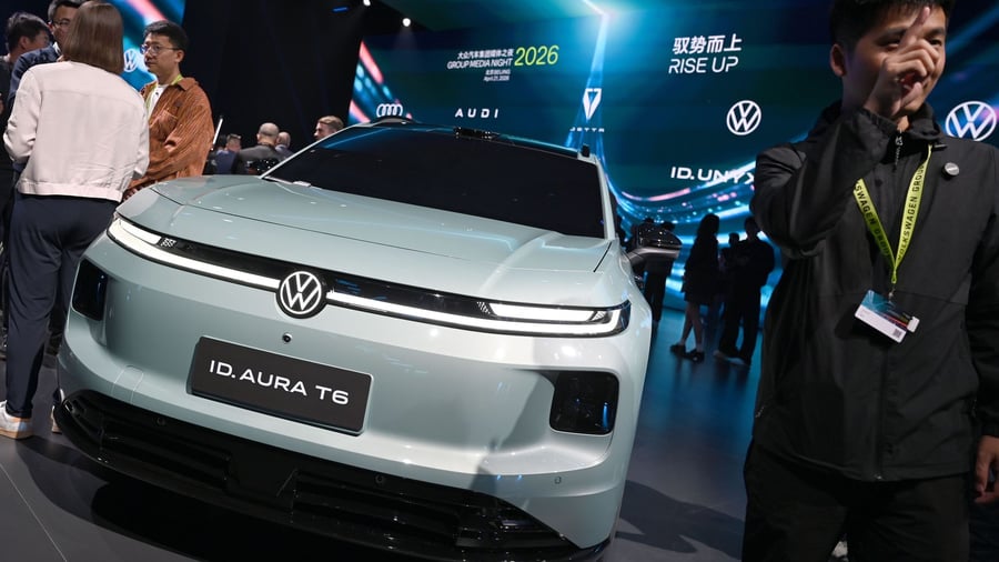 Automesse in Peking: Auf Chinas Automarkt läuft das nächste Rennen um die Zukunft