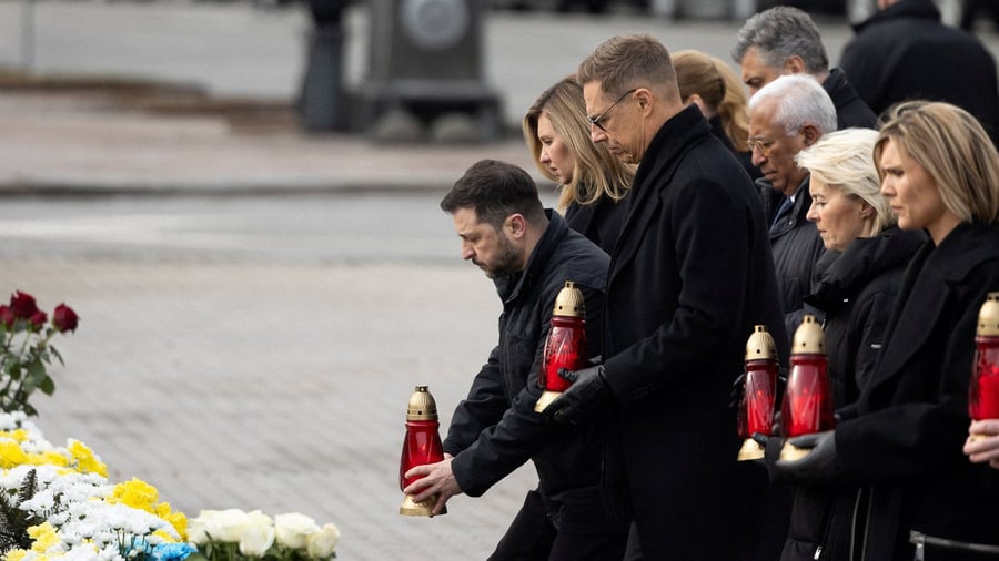 Ukraine: Blockade gegen neue Sanktionen der EU überschattet Jahrestag des russischen Angriffs