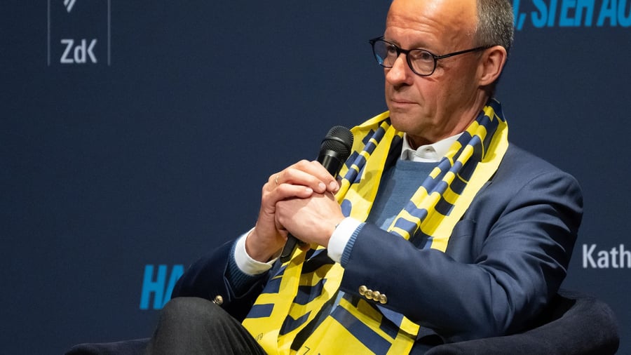 Katholikentag: Merz: „Vielleicht streiten wir im Augenblick zu viel“