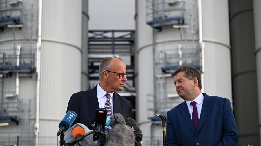 Landtagswahl: Merz bleibt im Wahlkampf in Sachsen-Anhalt abgeschottet