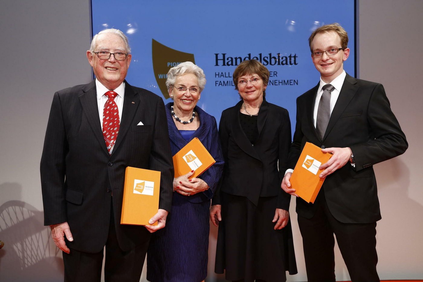 Helga und Erivan Haub: Hand in Hand