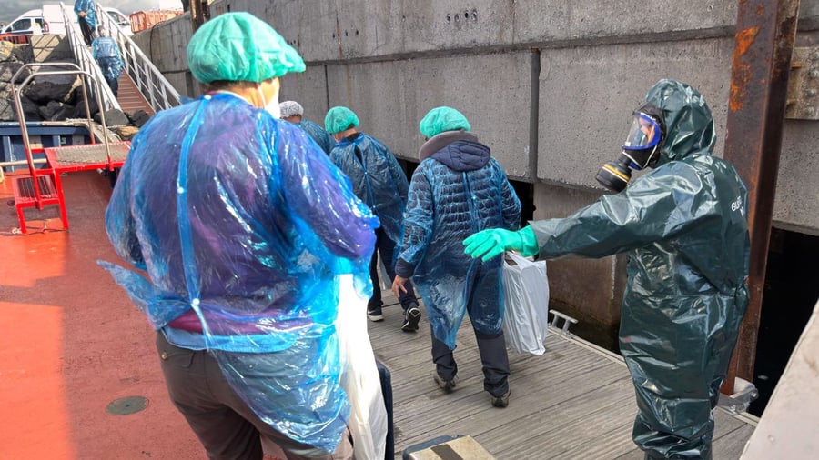 Nach Kreuzfahrt: Feuerwehr holt deutsche Passagiere nach Hantavirus-Fall ab