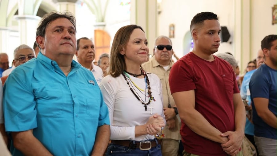 Friedensnobelpreisträgerin: Venezuelas Opposition meldet Rückkehr von Machado