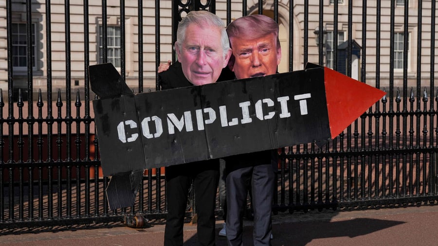 Großbritannien: Balanceakt vorgezeichnet: König Charles auf heikler Mission in Washington