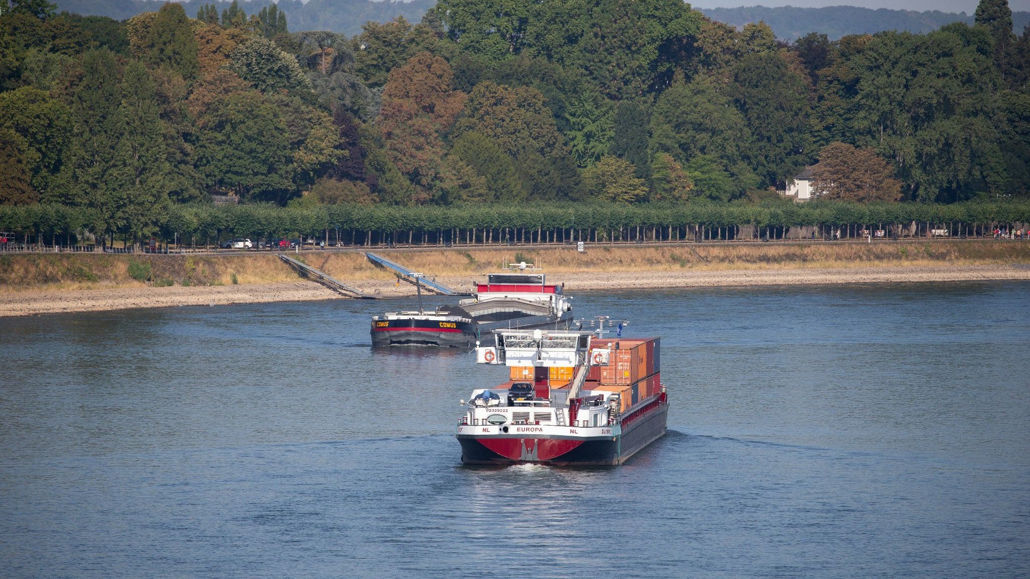 Etwas mehr Wasser im Rhein – Pegel in Emmerich wieder im Plus