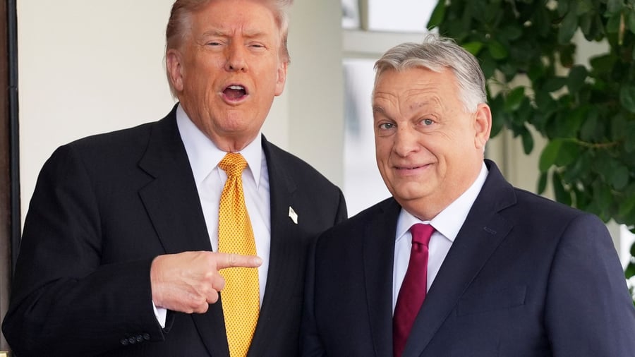 Mitteleuropa: Trump mischt sich in Ungarn-Wahlkampf ein: „Wählt Orban“