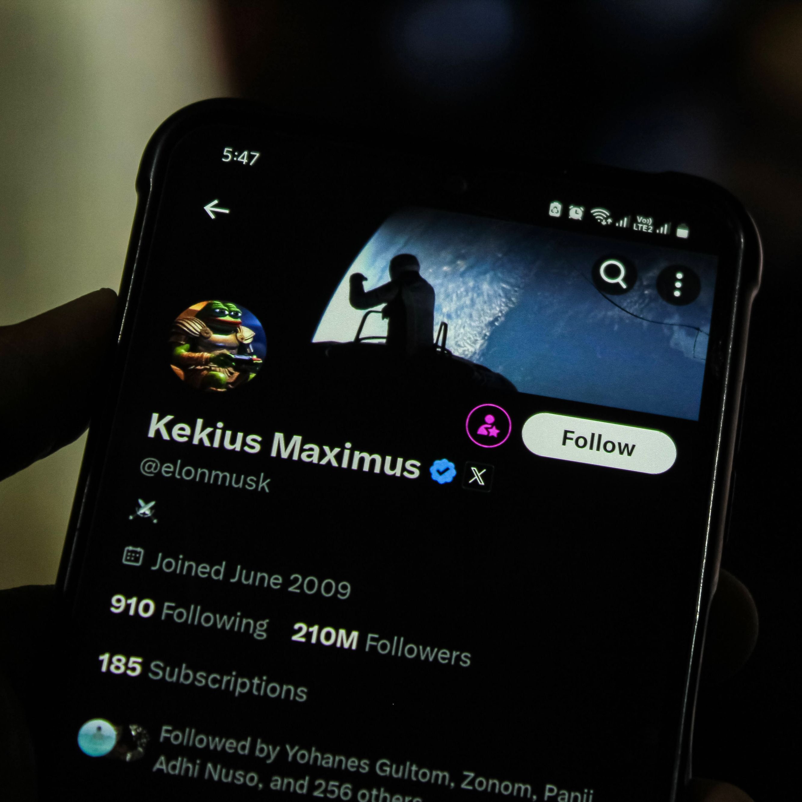 Elon Musk: X-Chef nennt sich „Kekius Maximus“ – zwei Kryptocoins steigen