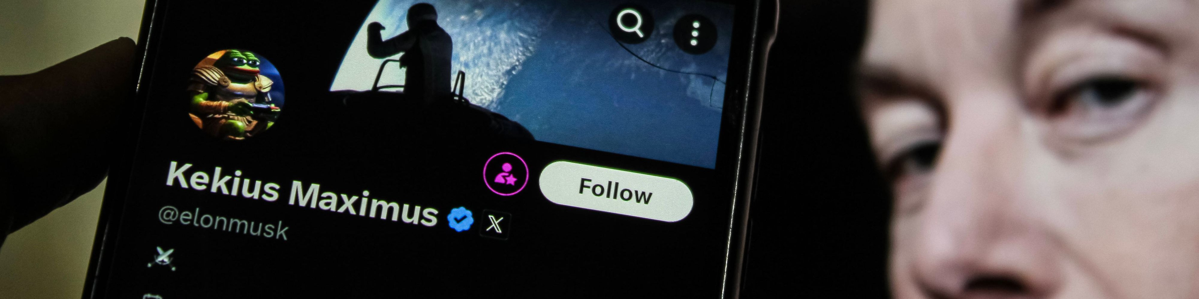 Elon Musk: X-Chef nennt sich „Kekius Maximus“ – zwei Kryptocoins steigen