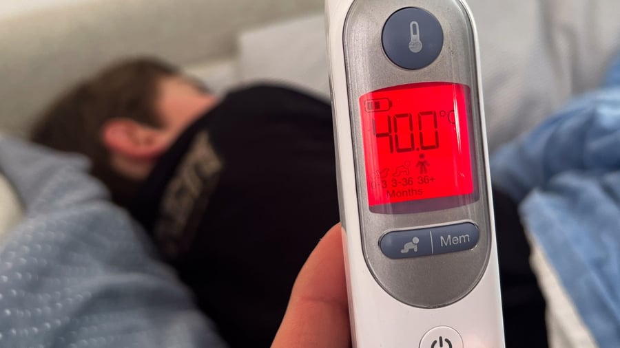 Grippewelle: Viele Kinder mit Grippe im Krankenhaus