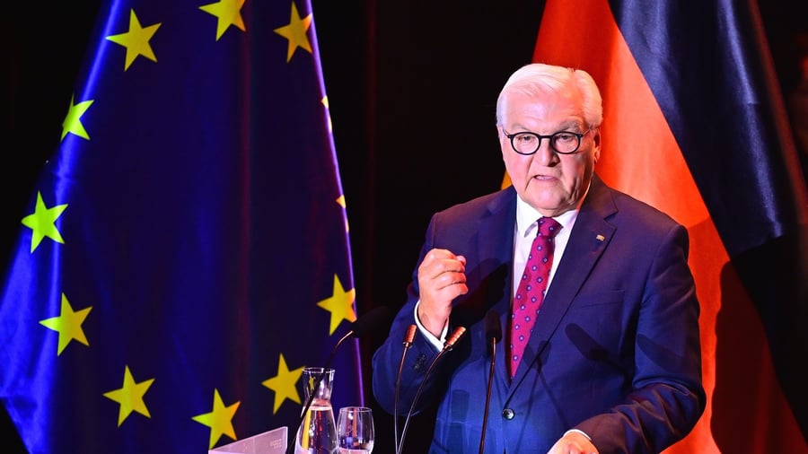 Deutsche Einheit: Steinmeier warnt: Es geht um Selbstbehauptung der Demokratie