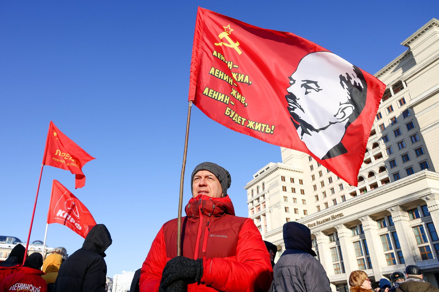 Revolutionsführer Russische Kommunisten begehen Lenins 100. Todestag