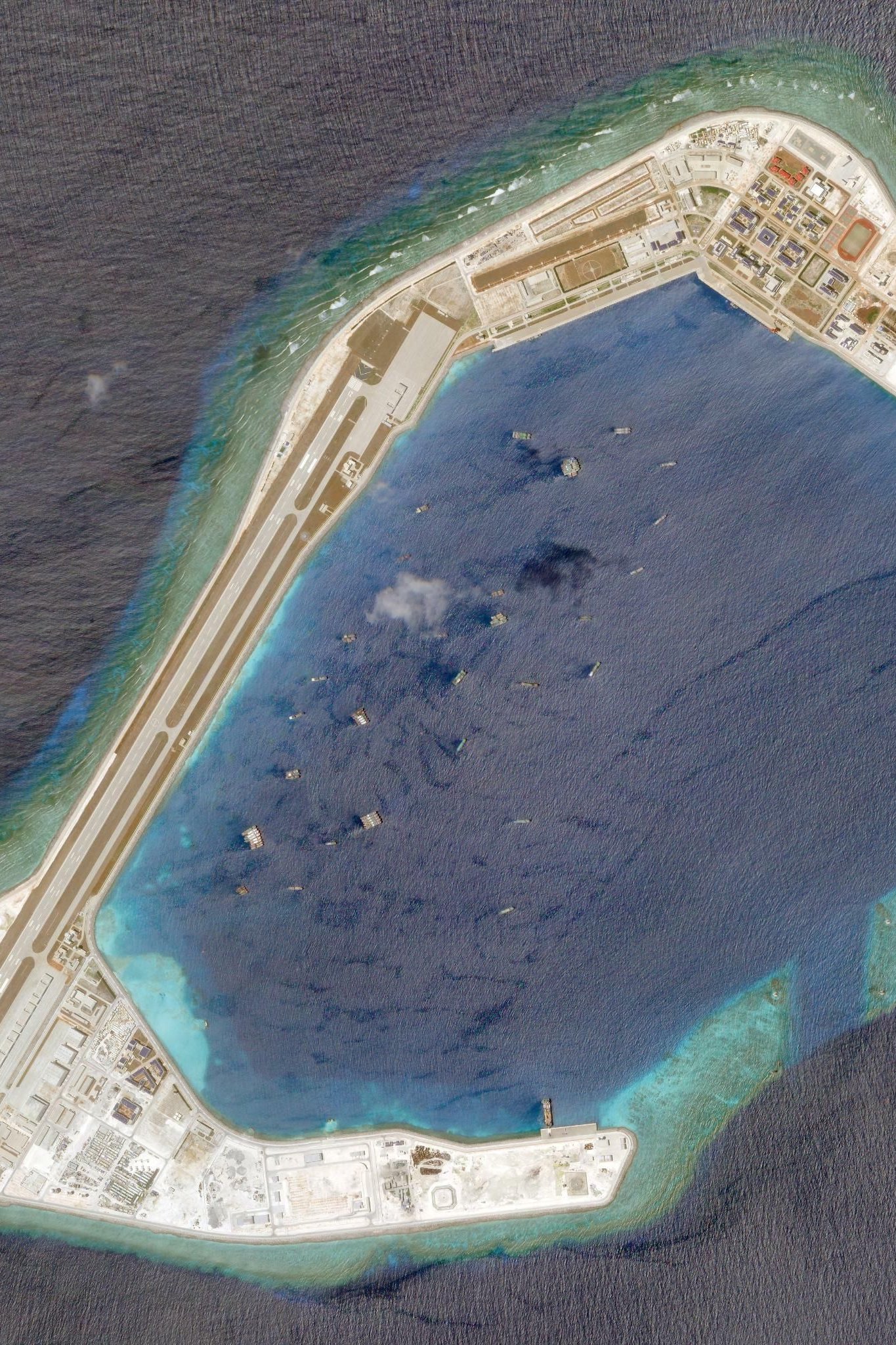 China: Peking baut offenbar Militrbasis im Sdchinesischen Meer