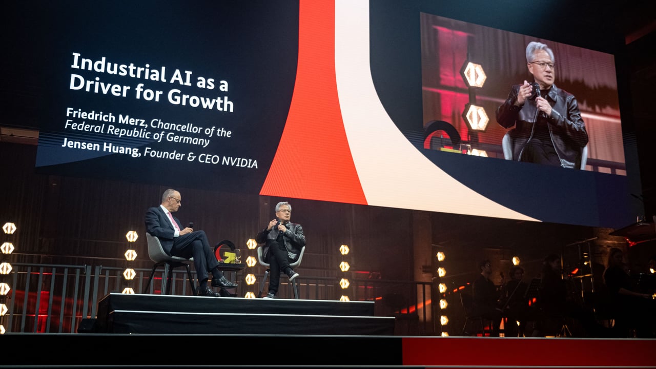 Investitionsgipfel: „Ihr bekommt keine weitere Chance“: Wie der Nvidia-Chef die deutsche Industrie revolutionieren will