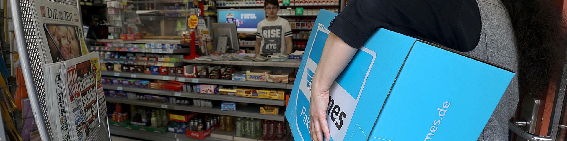 Deutsche Post, UPS, Hermes: Wenn der Kiosk zum Paketshop wird