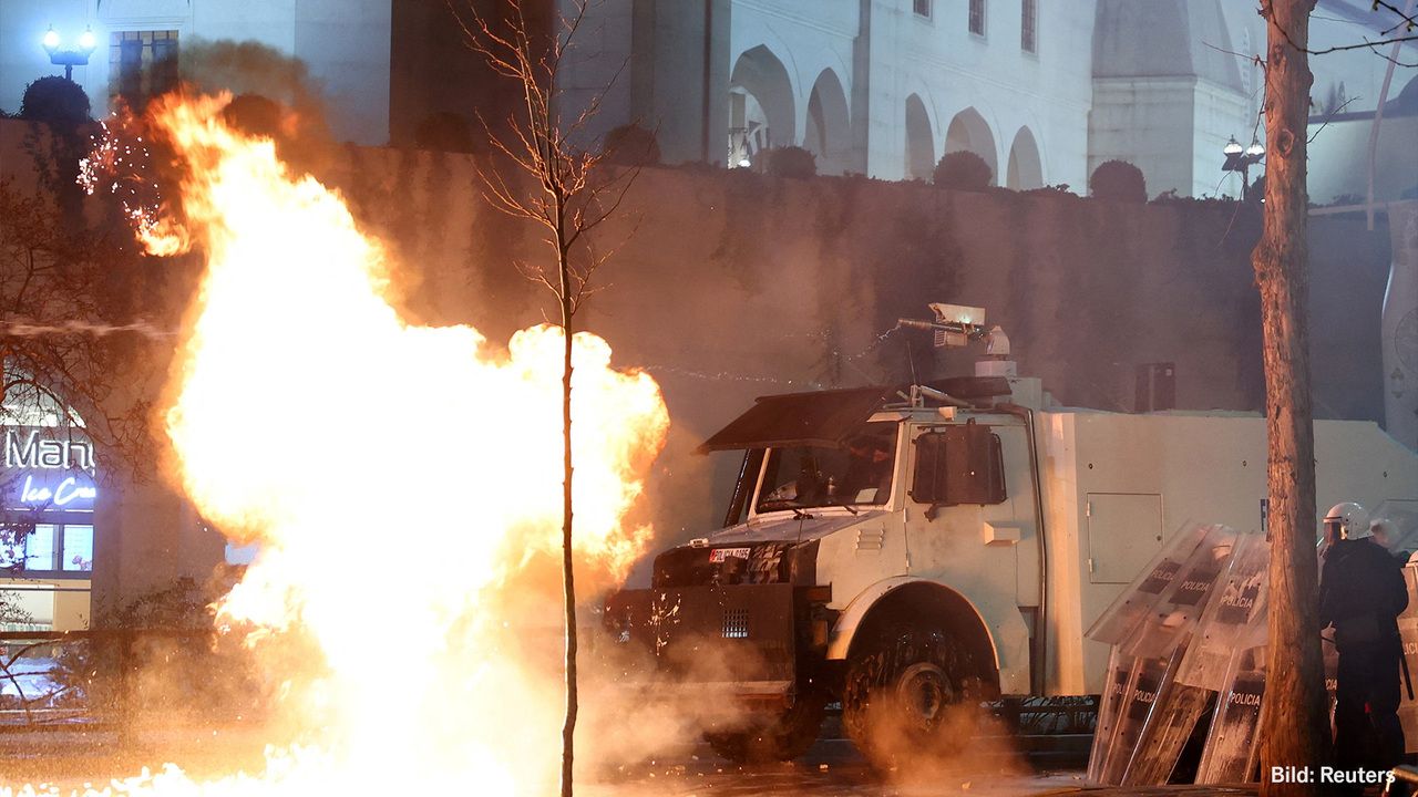 Krawalle bei Protesten gegen albanische Regierung