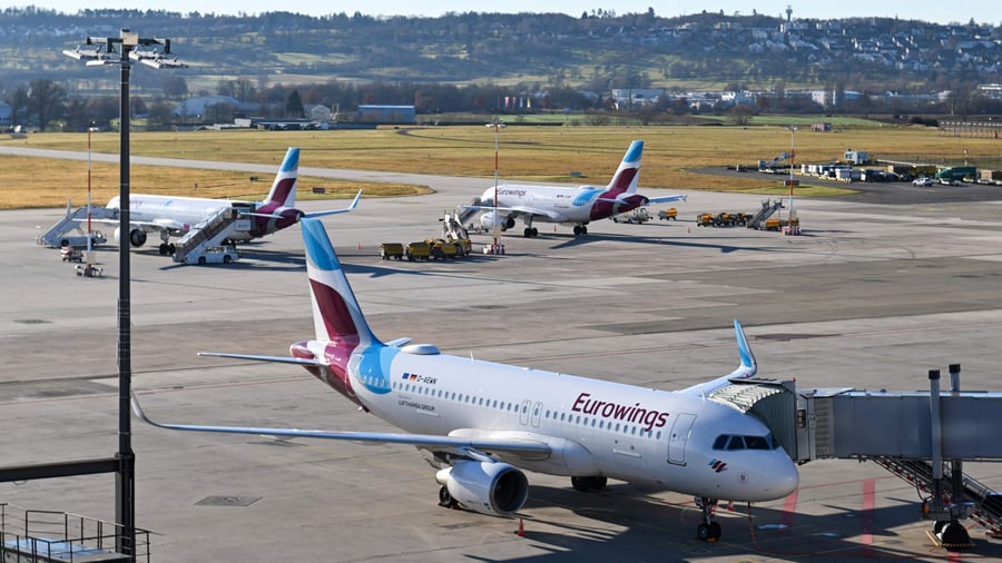 Luftverkehr: Eurowings gibt Steuersenkung nicht vollständig weiter