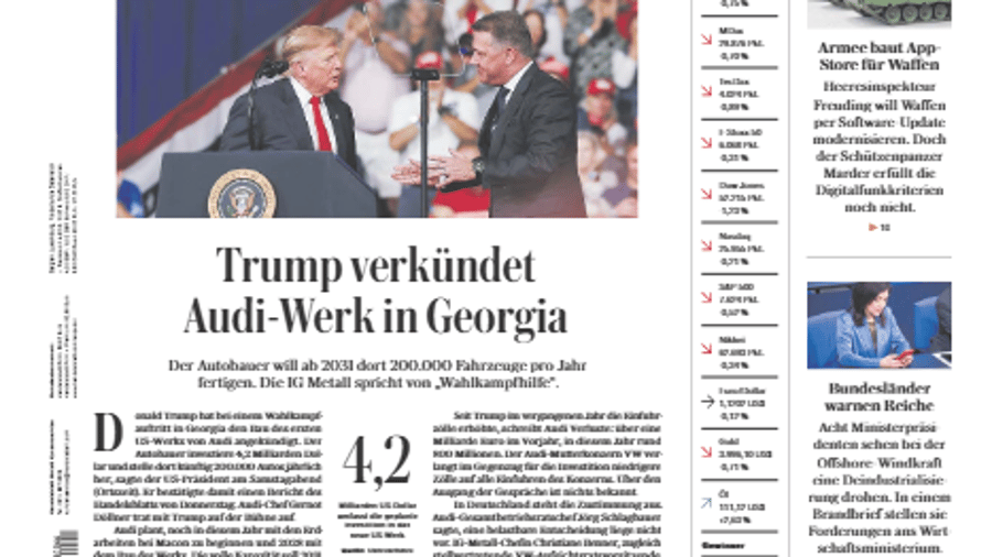 PDF: Handelsblatt vom 26. Oktober 2026