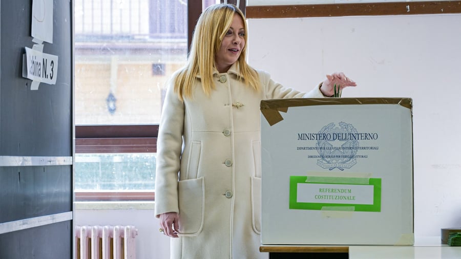 Justizreform gescheitert: Schwere Niederlage für Meloni in Volksabstimmung