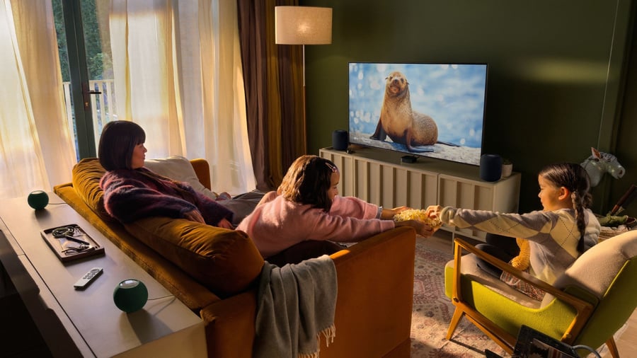 Neues Apple TV: Apple packt Mikrofone in seine TV-Box - HomePod mit Farbshow