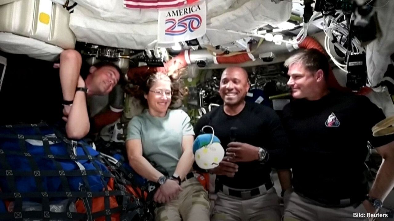 Nasa-Astronauten melden sich aus dem All