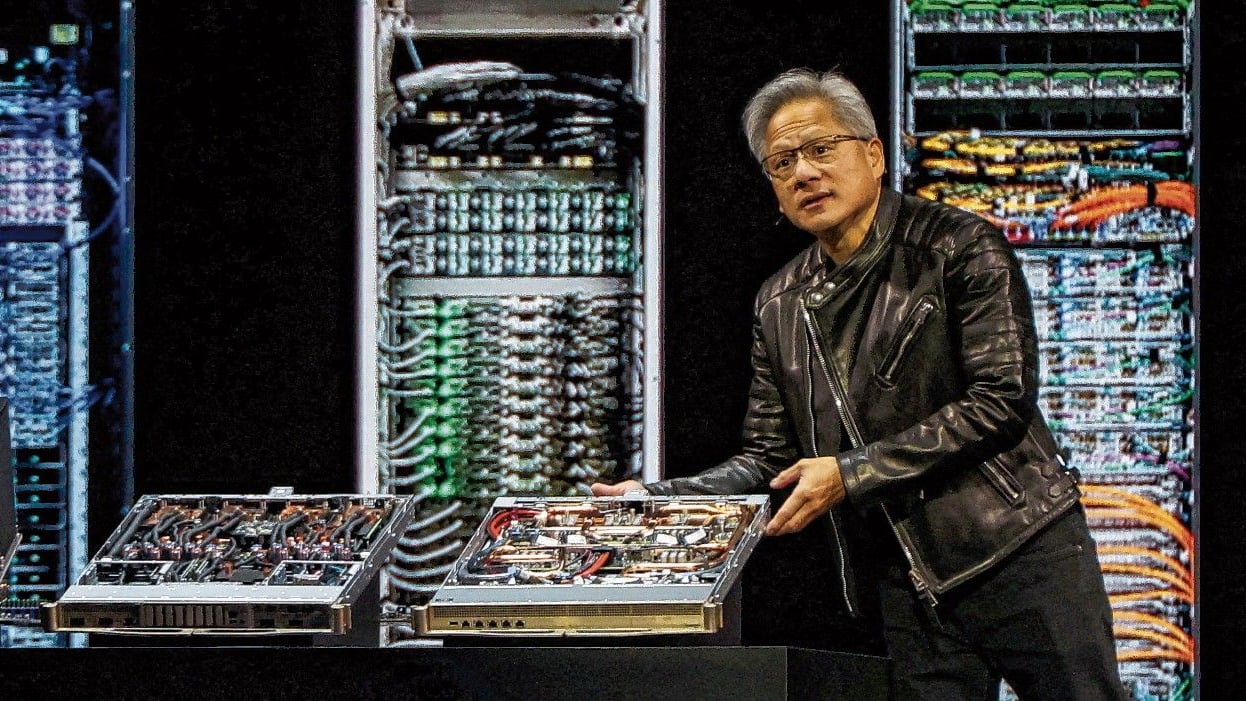 KI: Nvidia-Chef Huang trifft Merz und Klingbeil