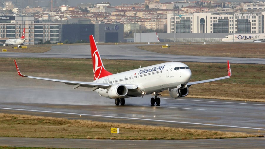 Luftfahrt: Flugzeug von Turkish Airlines fängt bei Landung in Nepal Feuer