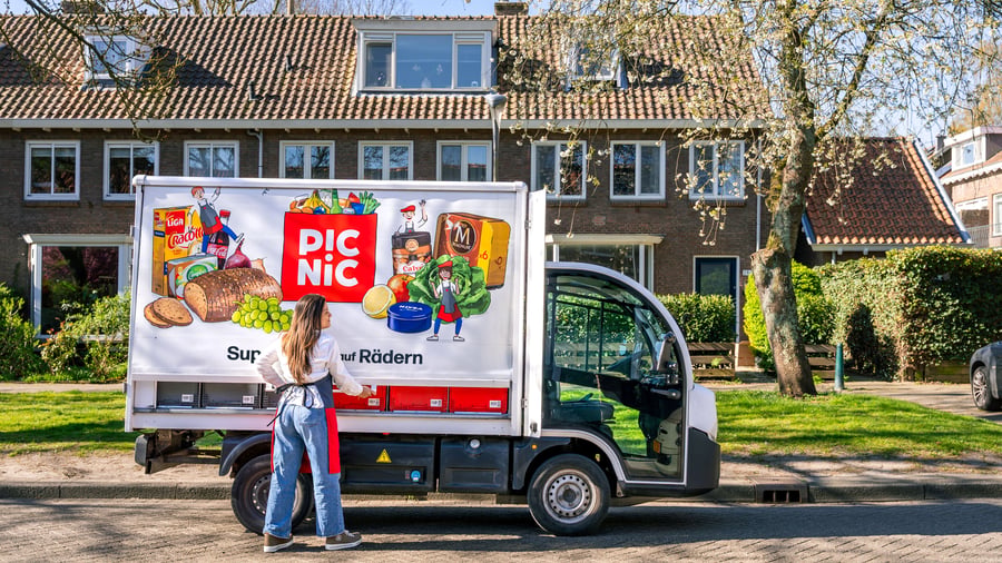 E-Commerce: „Marke von einer Milliarde Euro erreichen“ – Lieferdienst Picnic macht Rewe die Marktführerschaft streitig