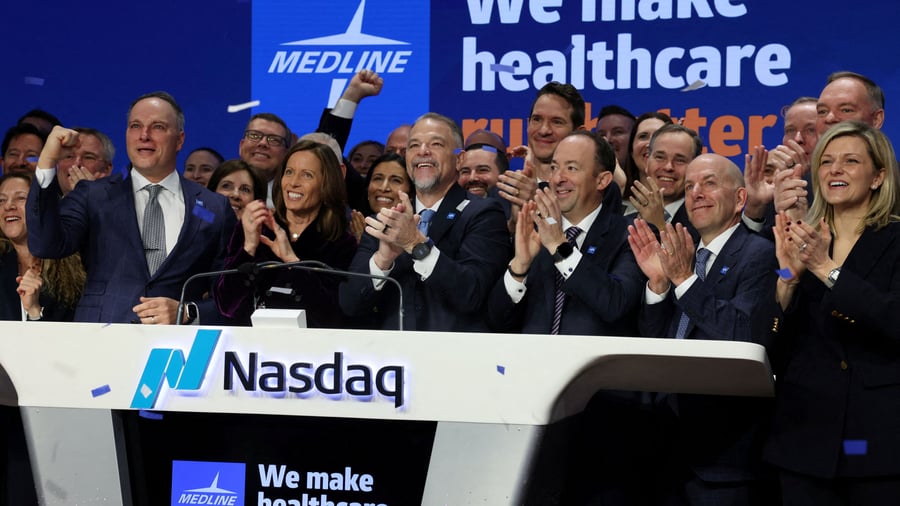 Börsengang: Medline mit starkem Debüt an der Wall Street – Größter US-Börsengang seit 2021