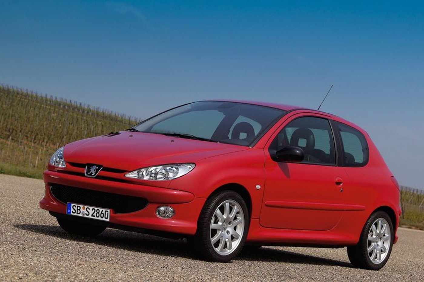 Peugeot 206 Schrgheck