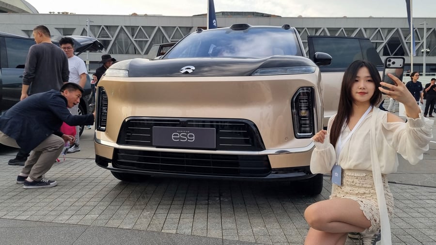 Premiere: Nio präsentiert das größte E-SUV Chinas – und die Aktie steigt