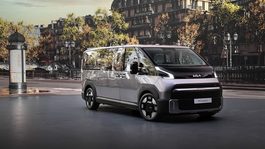 Transporter und Kleinbus: Mehr Raum für Pakete und Passagiere mit dem Kia PV7