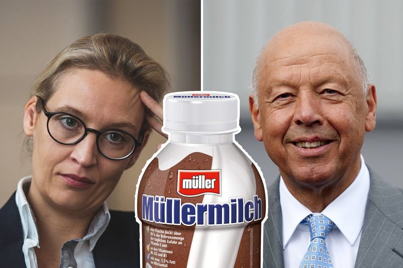 42 Prozent äußern Vorbehalte: AfD-Treffen beeinflussen Käufer von  Müllermilch