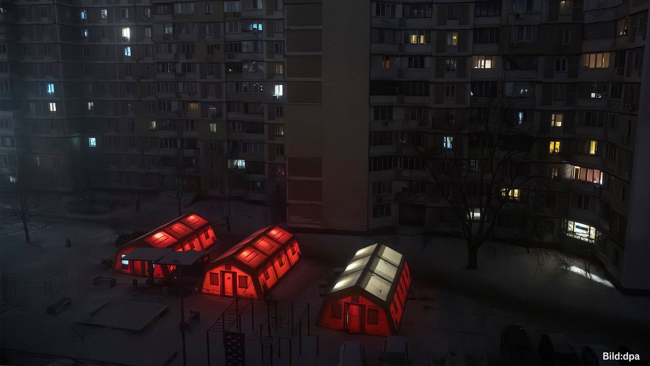 Gro&szlig;fl&auml;chiger Stromausfall nach russischem Angriff auf Kiew