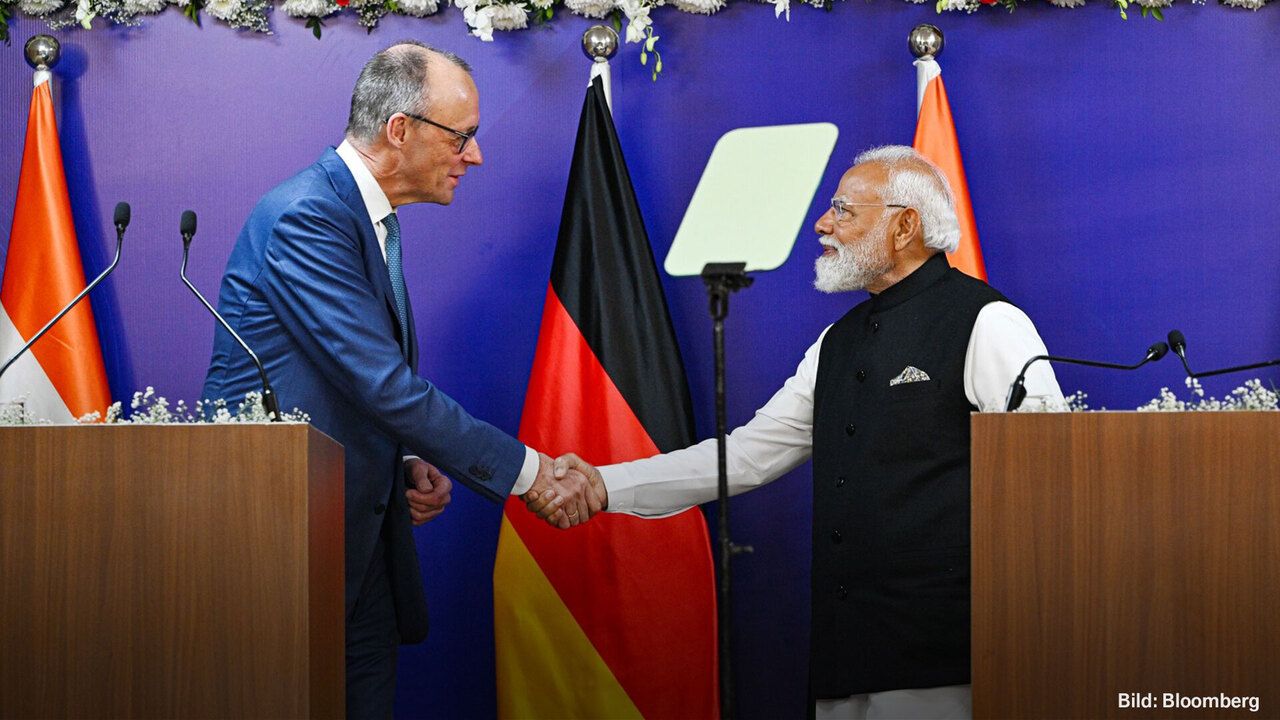 Merz sieht Chance auf baldiges EU-Handelsabkommen mit Indien