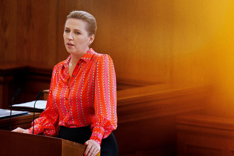Dnische Ministerprsidentin lsst Teile ihrer Rede von KI schreiben