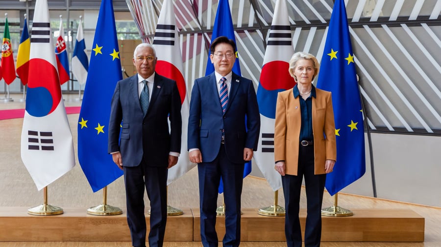 Spitzentreffen: EU und Südkorea planen Abkommen fü
