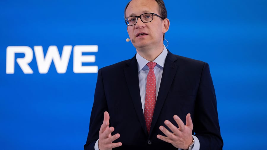 Energie: RWE-Chef warnt mit deutlichen Worten vor der AfD