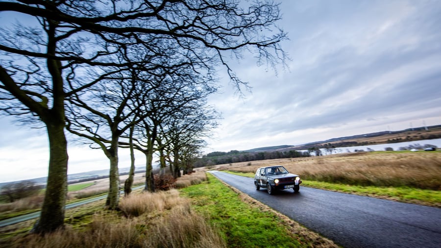 50 Jahre VW Golf GTI: Im VW Golf I GTI bei der härtesten Oldie-Rallye