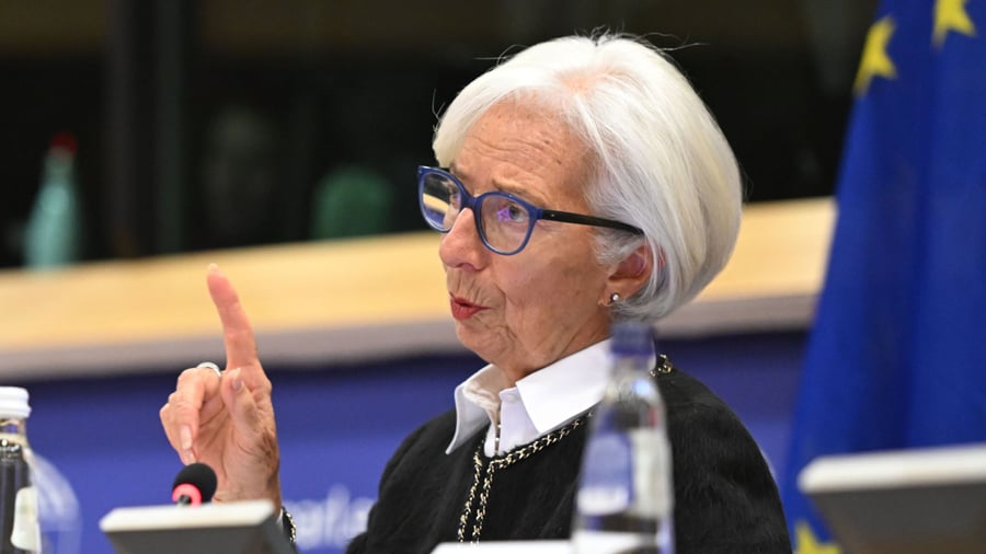 EZB: Inflation wird laut Lagarde um Notenbankzielmarke herum schwanken
