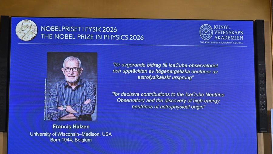 Observatorium für Neutrinos: Geisterteilchenfang mit Eisklotz: Nobelpreis für US-Physiker