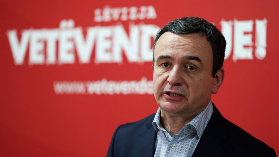 Kosovo's Kurti nears absolute majority